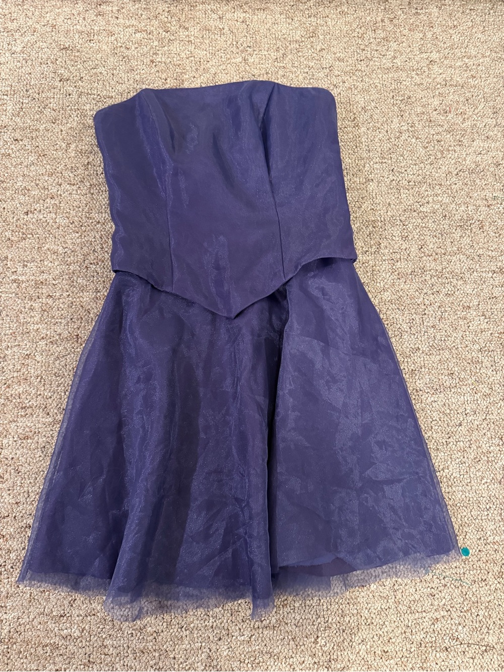 Raylia Designs Lilac Purple Strapless Dress